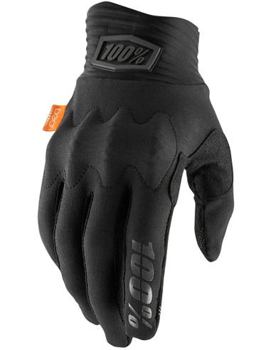 100% COGNITO D30 GLOVES BLACK /CHACOAL XL